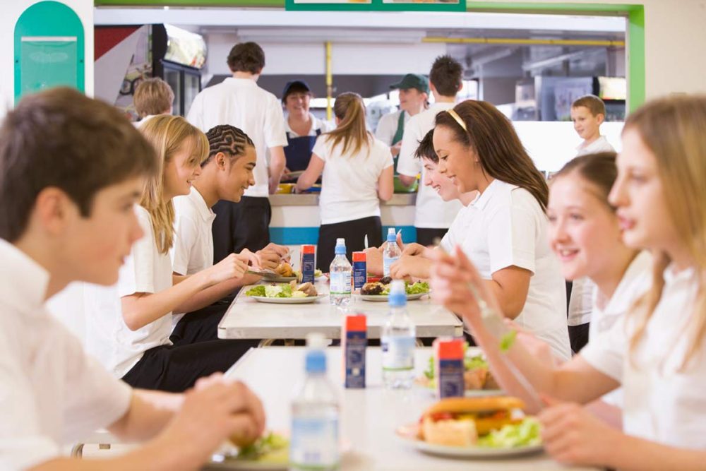 servicio de comedor colegio